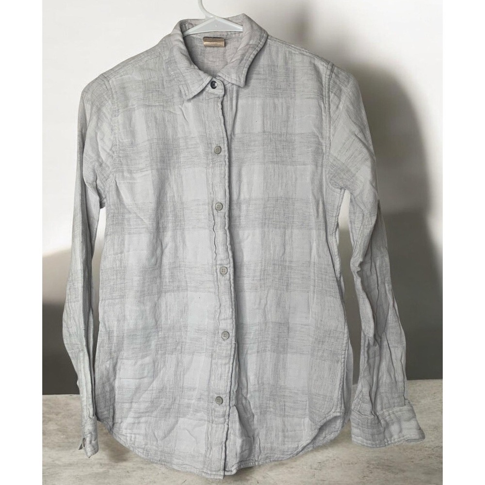 Faherty Womens Reversible Sweater Shirt Button Up Top Size S Outdoors Country